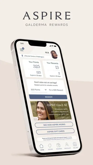 Lounge of Beauty Medical SPA Revards Page